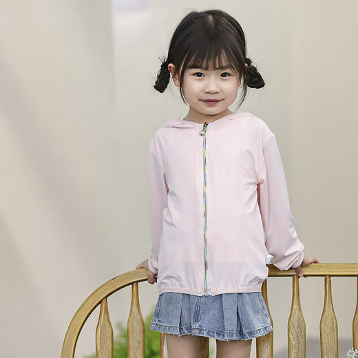 【29元/件】2024新款儿童防晒衣50＋防晒指数夏季冰丝防紫外线男女童透气外套 商品图5