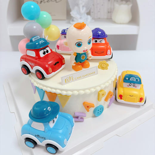 超级宝贝JOJO 车车（奶油戚风蛋糕） 商品图3