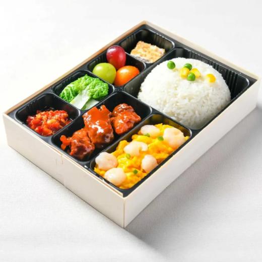 【精致商务】糖醋小排拼滑蛋虾仁套餐 商品图0