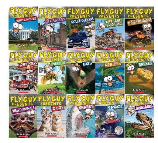 【5-12岁·双语讲读视频课】苍蝇小子百科绘本 Fly Guy Presents 全26讲【15册书可选】 商品图1