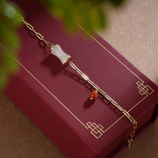 子佩集S925银【欢欣鼓舞】手链【AS00235】纯银时尚镀金2405 商品图1