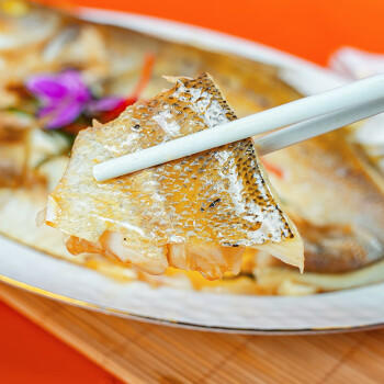 GUO LIAN国联水产 酒香三去海鲈鱼净重400g 免杀海鲜生鲜鱼类 商品图4