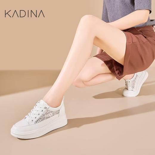 KADINA      A3F   |卡迪娜24夏季新品舒适厚底运动休闲女鞋KCM243305 商品图2