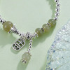 子佩集S925银【顺颂春祺】手链【TSB0001-29】纯银青玉绿色2405 商品缩略图3