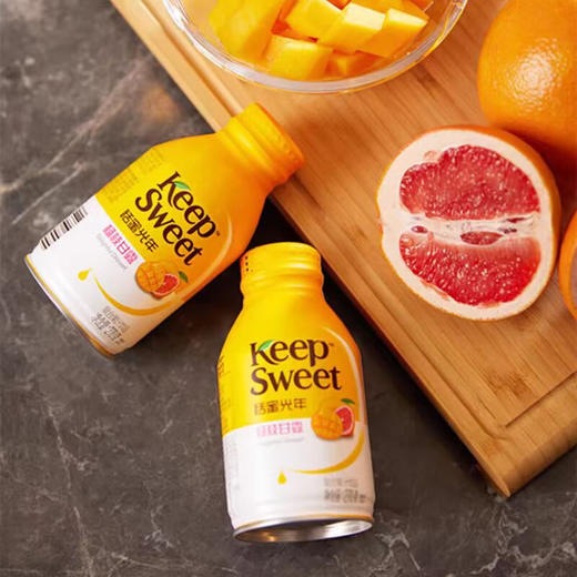 【统一】果汁甜品 恬蜜光年杨枝甘露复合果汁饮品 270g/罐 12罐/箱 （12个月） 商品图5