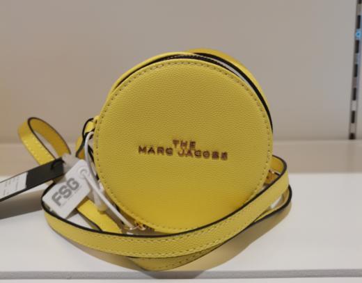 马克·雅可布 MARC JACOBS 奢侈品 女士The Hot Spot系列中号黄色牛皮单肩斜挎包 M0016047 701 商品图0