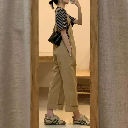 裁缝学苑AS251新款背带裤纸样T恤套装女装圆领上衣版型图纸裁剪 商品图3