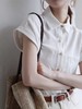 短袖Polo领小衫｜简约牛耳袖，设计感十足 商品缩略图9