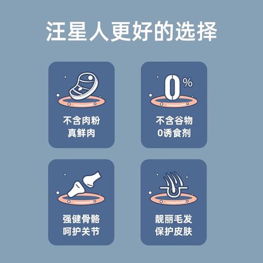【鲜肉系列】伯纳天纯鲜肉狗粮 中大型犬成犬粮专用粮鸡鸭撞鲜15kg 商品图1