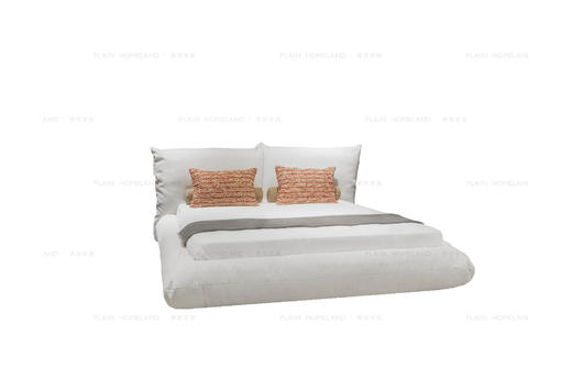 莫格 床 | 布艺面料可选，详询客服 商品图1