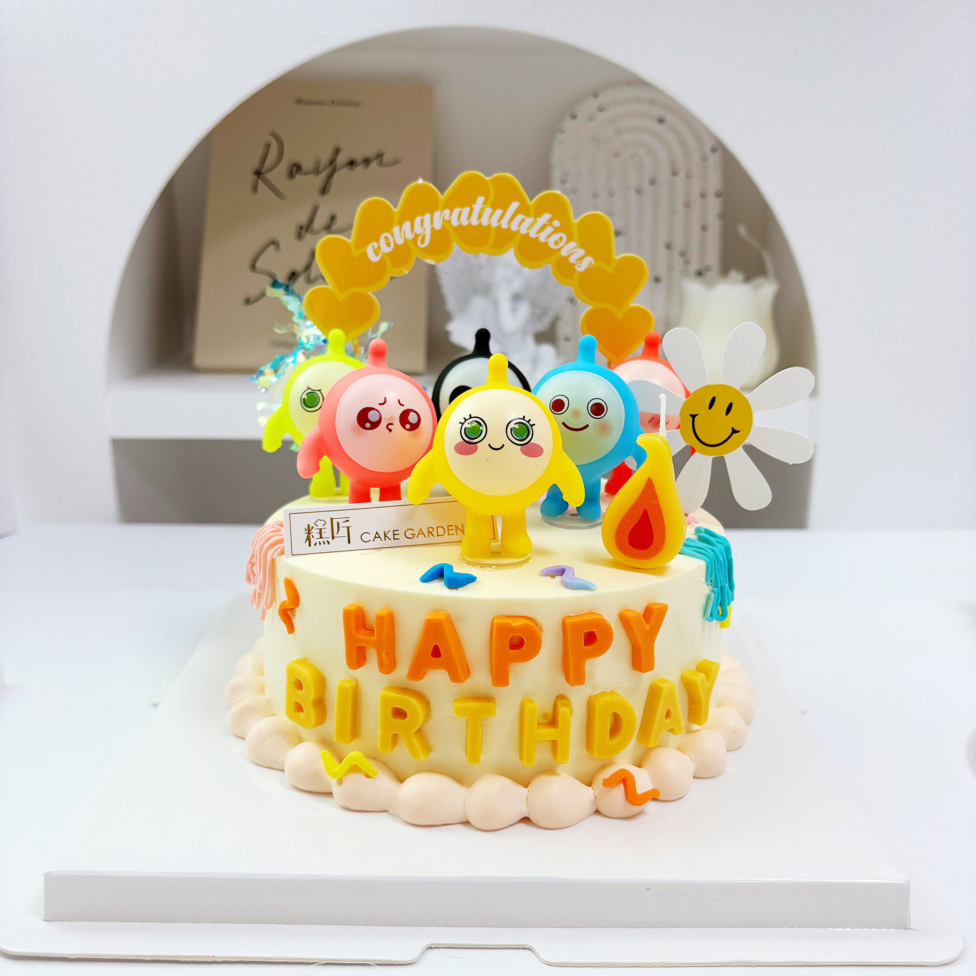 蛋仔派对（奶油戚风蛋糕）