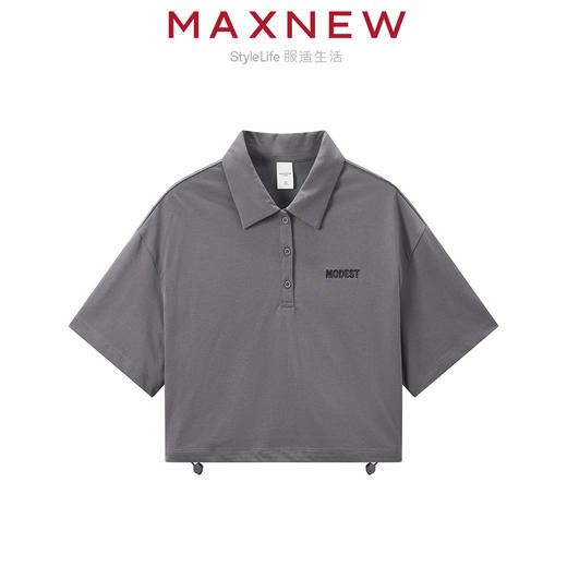 【POLO】女装轻户外机能合体短款冰感POLO 1N2221103 商品图2