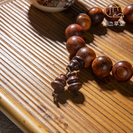 明代黄花梨老料制直径1.5cm手串 商品图4