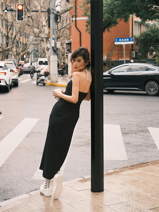 假两件吊带连衣裙 商品图1