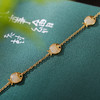 子佩集S925银【情牵】青玉手链【WSE2094】纯银古法镀金小鱼2405 商品缩略图1