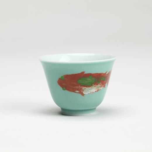 车前子-【三十六麟如抹朱】松石釉茶具套组 | 一方席 商品图7