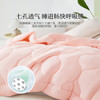 水星家纺被子春秋被秋冬被子被芯抗菌纤维被褥约3.1斤150*210cm粉 商品缩略图1