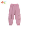 贝贝怡童装女童潮酷工装裤子2024夏季新款中大童舒适透气休闲裤子ZB2DK035 商品缩略图6