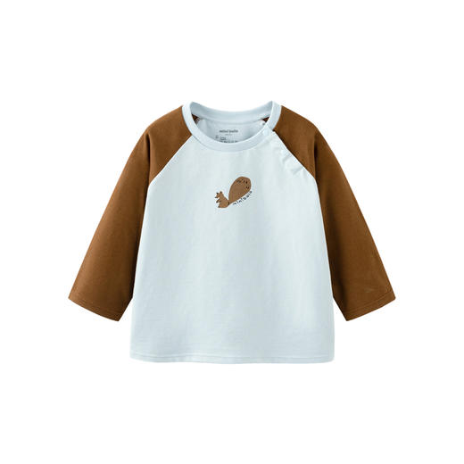 【糯米T】迷你巴拉男童女童儿童长袖T恤秋季纯棉软糯上衣 商品图4