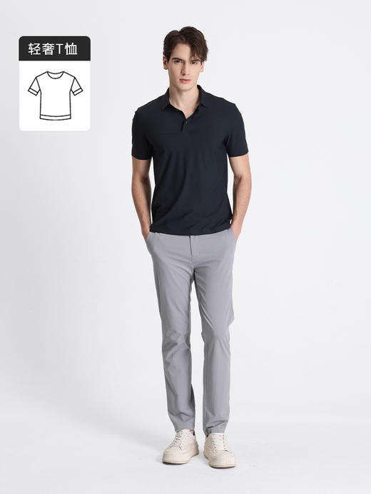 callisto深蓝锦纶混纺T恤 STTSS239C 商品图1