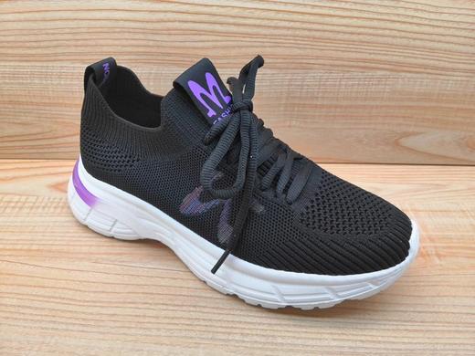 2023春季新款豪行飞织休闲女鞋23151775舒适平底网面运动单鞋 商品图0