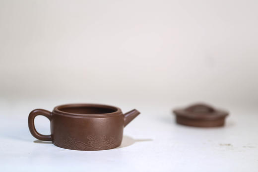 张坤紫泥汉瓦海浪纹半手工 商品图6