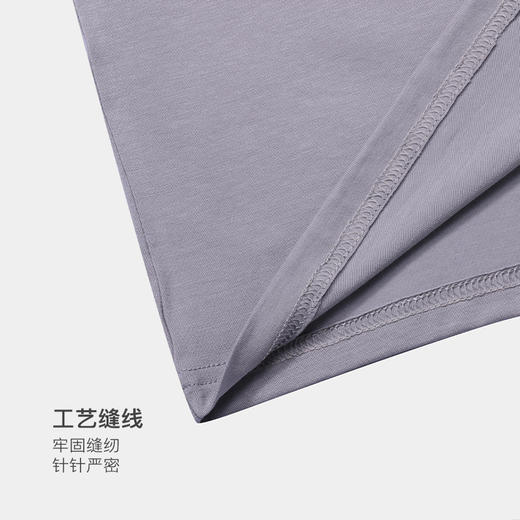 美季美优男士棉莫字母印花短袖套装J426302 商品图2