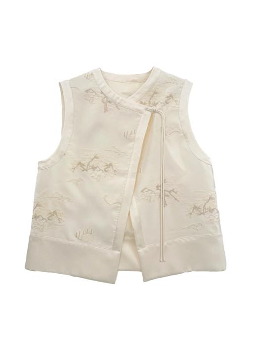 绣花中式马褂 商品图0