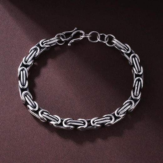 子佩集S990银【北征】手链【CS0302】纯银仿古2405 商品图0