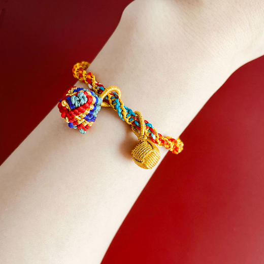 端午节戴中国风五彩绳！手链 粽子绣球系列 商品图1