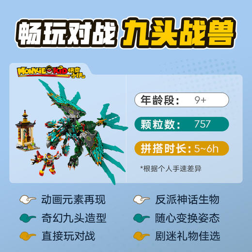 乐高LEGO 九头战兽LEGC80056 商品图2