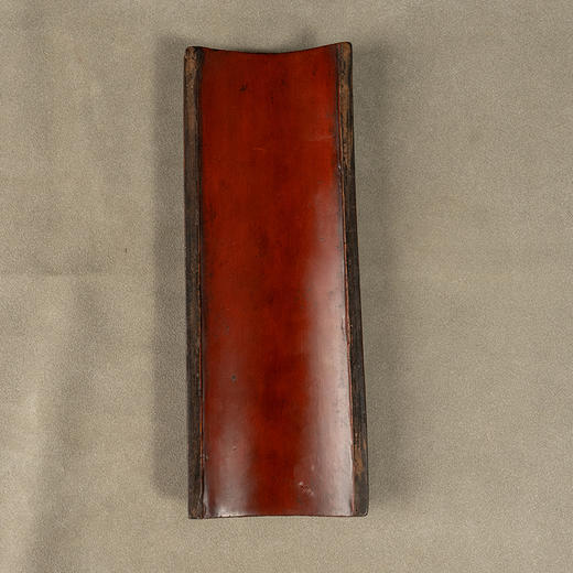 清 云峰款竹刻归舟图臂搁 商品图3