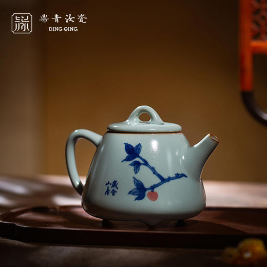 问鼎鼎青青花 高石瓢壶（华果） 商品图1