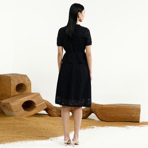 戴布拉芬针织半裙L27B332 商品图3