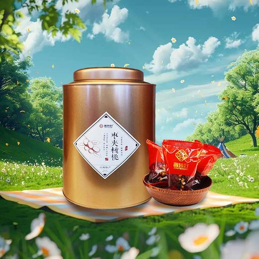 【新升级】晋特好铁桶特级夹心枣500g 商品图0