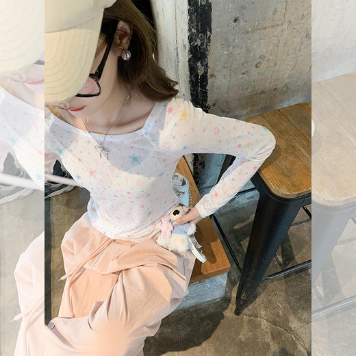 【99元任选2件】 微信粉丝秒杀专场 仅此今天 活动结束下架【彩色格调】彩色星星防晒衣 商品图2