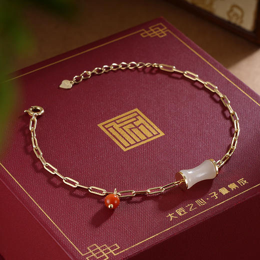 子佩集S925银【欢欣鼓舞】手链【AS00235】纯银时尚镀金2405 商品图0