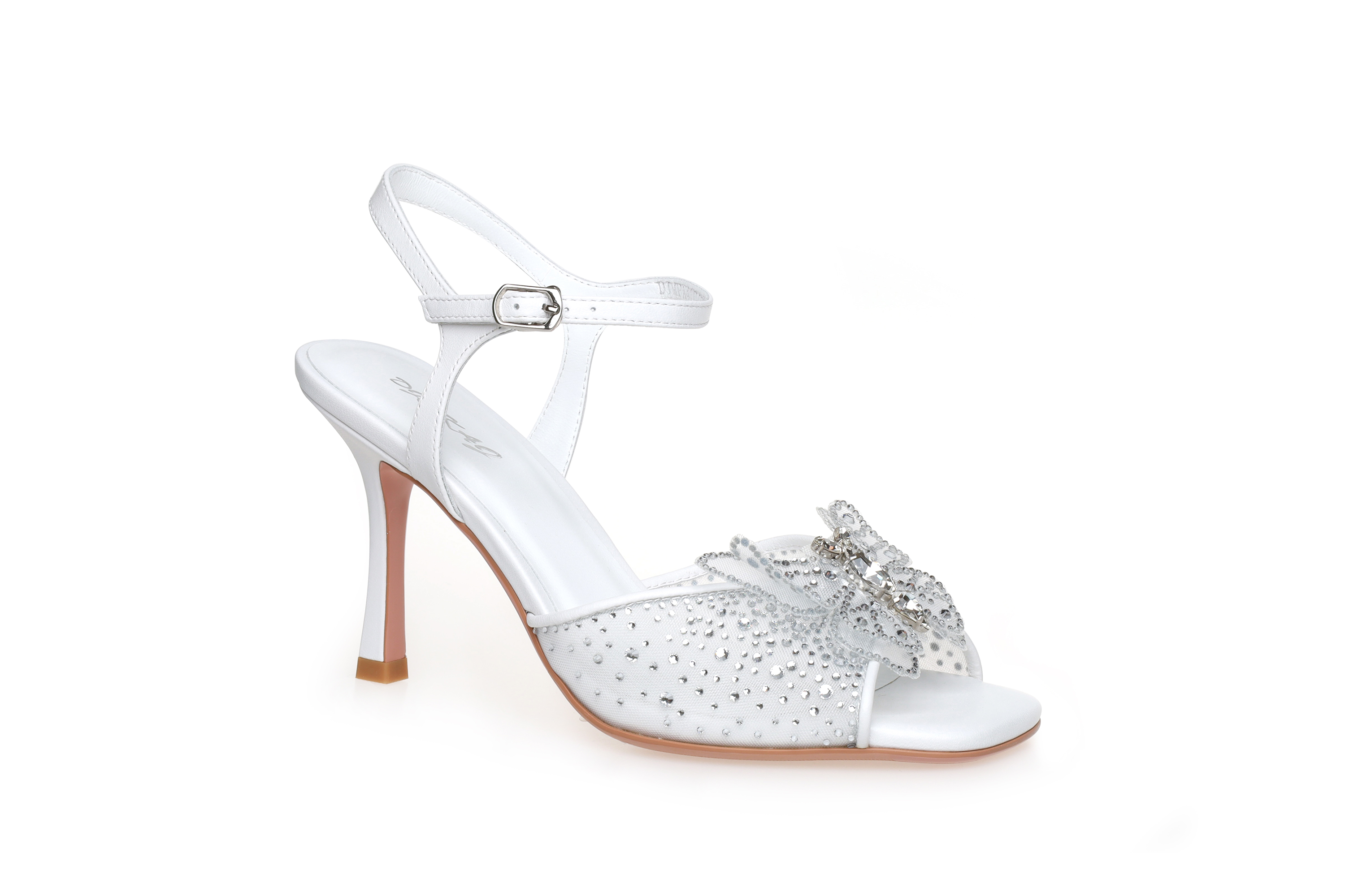 豪麟名鞋奥莱迪嘉女鞋凉鞋羊皮革DJMPA41WL035白色  原价2660元