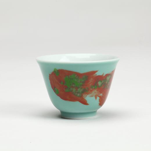 车前子-【三十六麟如抹朱】松石釉茶具套组 | 一方席 商品图5