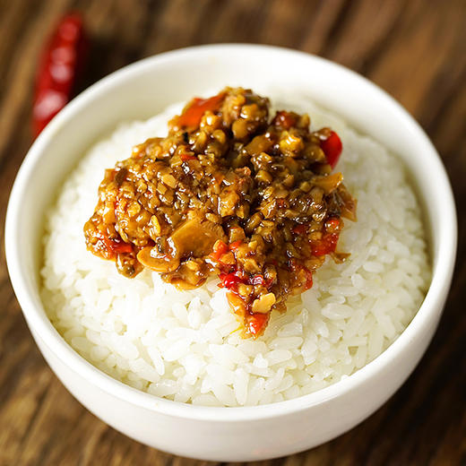 龙游鲜花菇牛肉酱180g*2罐 商品图1