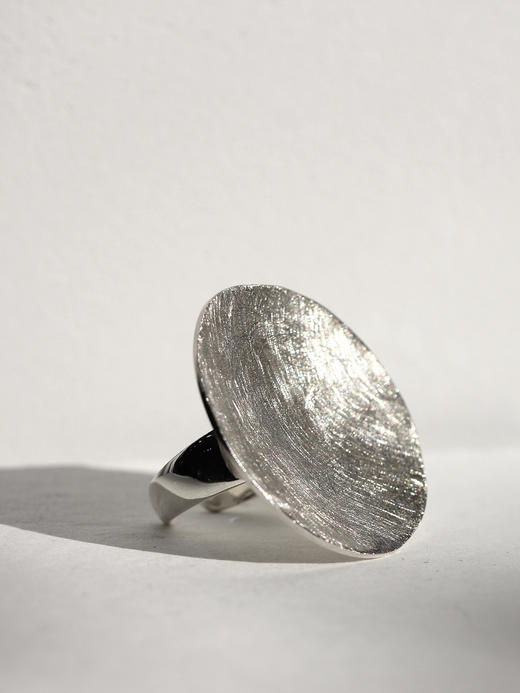 AWU｜大P-RM  银 Petal Ring 35mm [ 瓣 戒指 ] 商品图0
