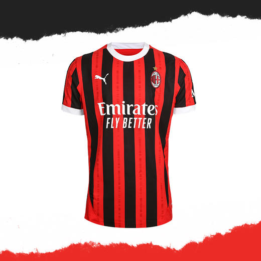 小李子PUMA彪马24/25赛季AC米兰主场球员版比赛球衣短袖成人男774949 01 商品图4