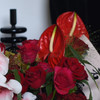 《好时节》蝴蝶结红掌国风红色花束 商品缩略图8