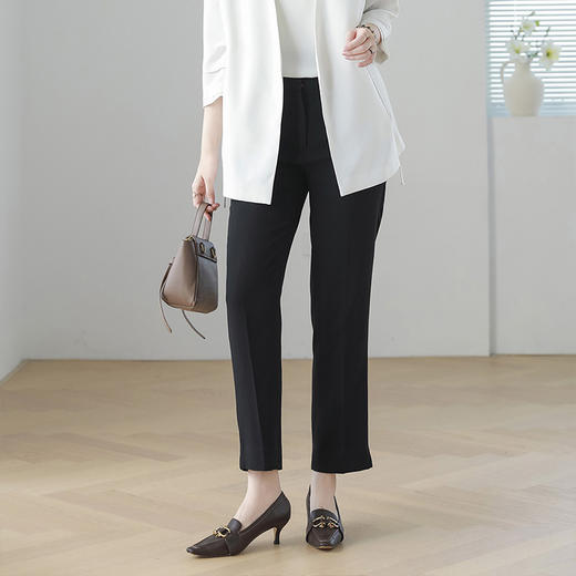 【卡码拍大】火桐hooton高货系列 小个子天菜三醋酸烟管裤YT2063 商品图3