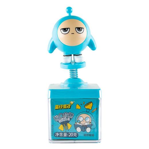 天天好时公仔方型糖果盒酸Q软糖20g/个 商品图0