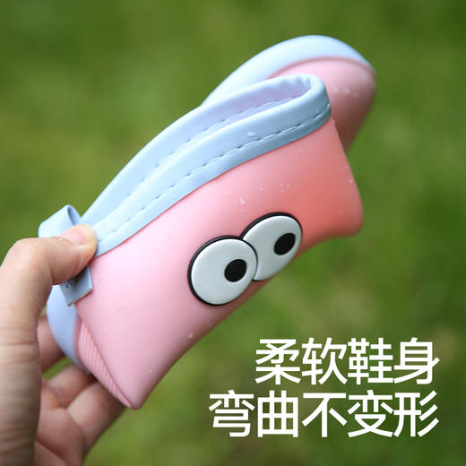 觅雨missrain儿童怪兽雨鞋宝宝水鞋雨靴防滑儿童防水立体男童卡通鞋23MRD04 商品图2