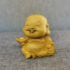 Q版大小款弥勒°黄杨摆件 商品缩略图0