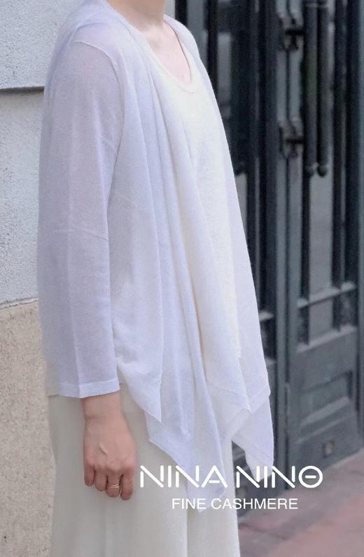 超薄羊绒开衫 商品图1