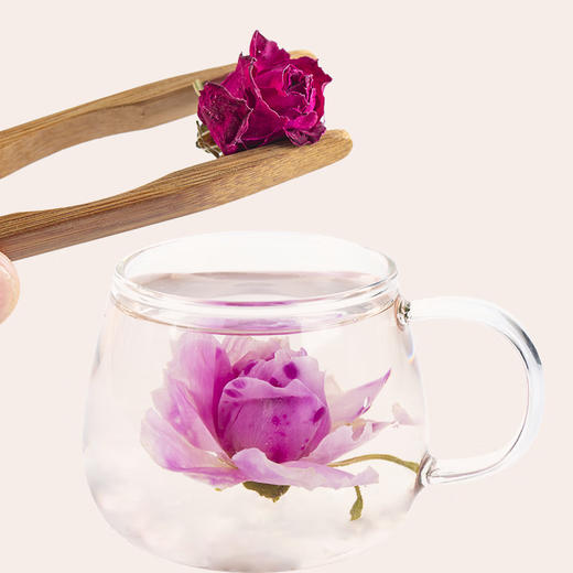 天蒙药谷 有机玫瑰茶 20g 罐装 源自世界长寿之乡 商品图2