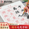 墨点字帖 颜真卿楷书毛笔字帖唐诗描红宣纸 初学者宣纸颜体临摹软笔练字帖成人书法作品纸套装(周思明) 商品缩略图1